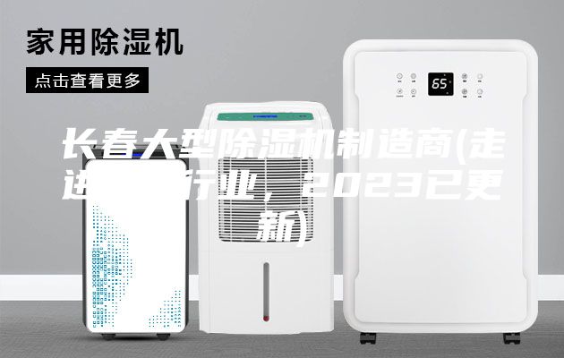 长春大型除湿机制造商(走进这个行业，2023已更新)