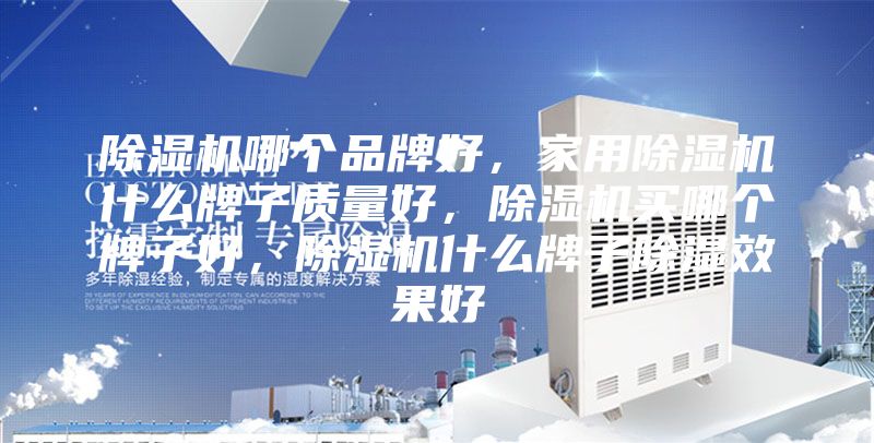 除湿机哪个品牌好，家用除湿机什么牌子质量好，除湿机买哪个牌子好，除湿机什么牌子除湿效果好