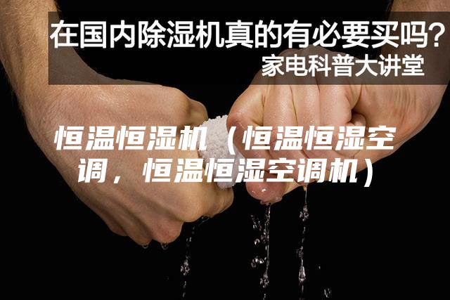 恒温恒湿机（恒温恒湿空调，恒温恒湿空调机）