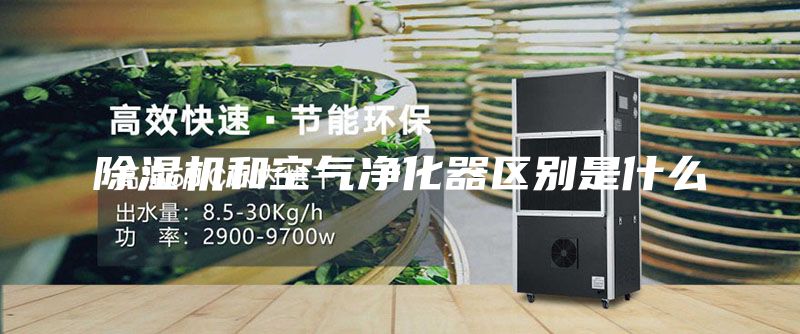 除湿机和空气净化器区别是什么