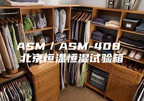ASM／ASM-408 北京恒温恒湿试验箱
