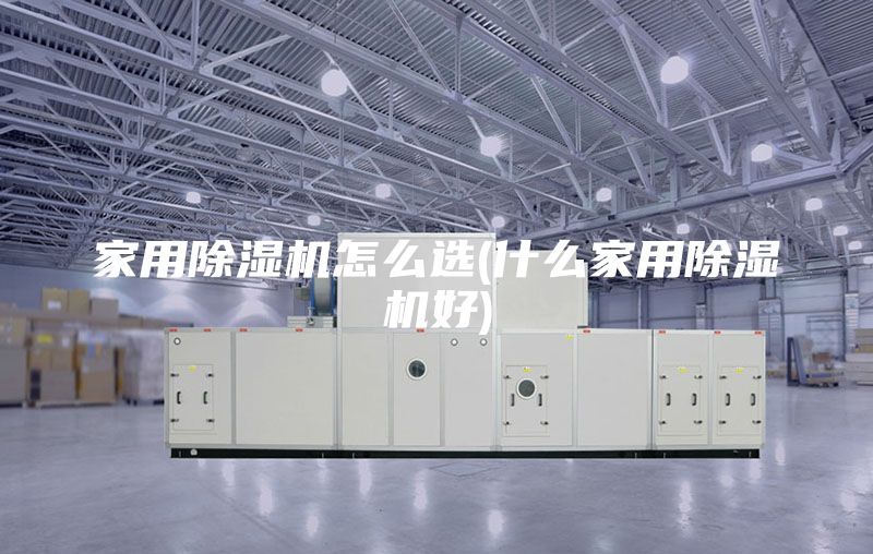 家用除湿机怎么选(什么家用除湿机好)