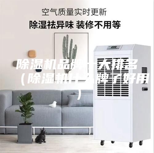 除湿机品牌十大排名（除湿机什么牌子好用）