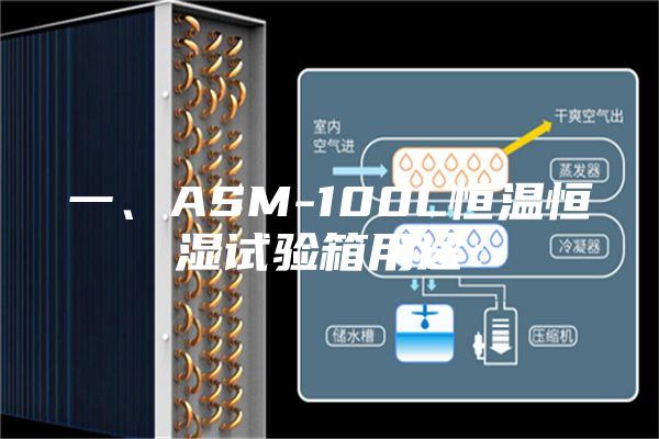 一、ASM-100L恒温恒湿试验箱用途：