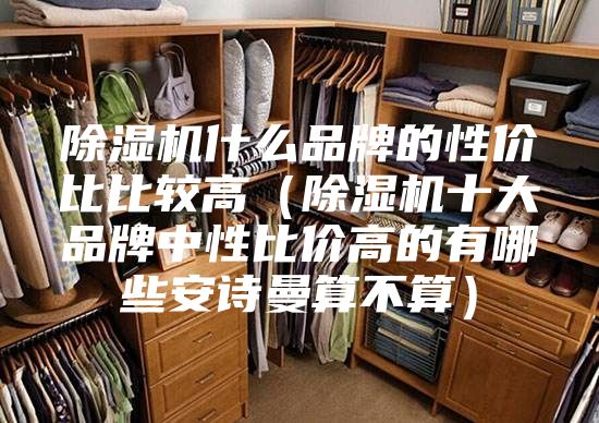 除湿机什么品牌的性价比比较高（除湿机十大品牌中性比价高的有哪些安诗曼算不算）