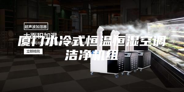 厦门水冷式恒温恒湿空调洁净机组