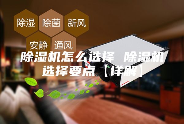 除湿机怎么选择 除湿机选择要点【详解】