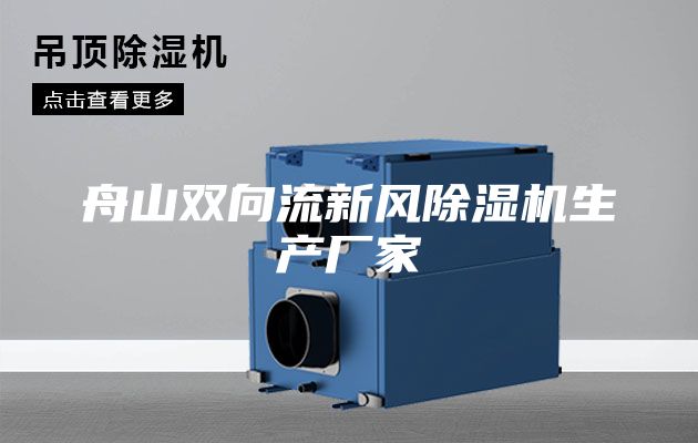 舟山双向流新风除湿机生产厂家