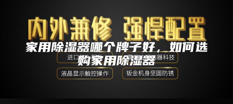 家用除湿器哪个牌子好，如何选购家用除湿器