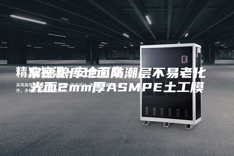 常德粮库地面防潮层不易老化光面2mm厚ASMPE土工膜