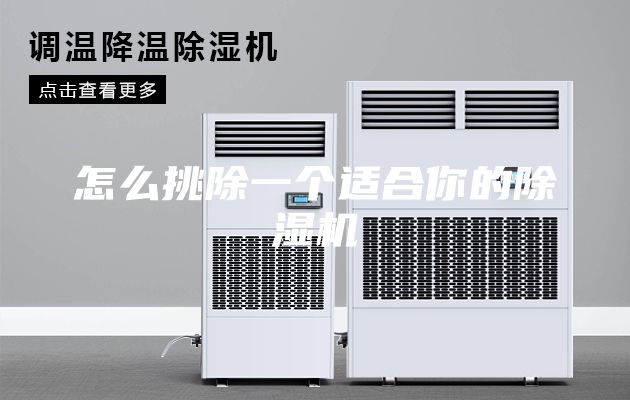 怎么挑除一个适合你的除湿机