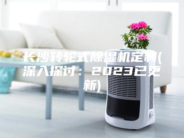 长沙转轮式除湿机定制(深入探讨：2023已更新)