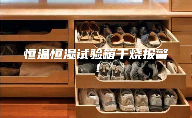 恒温恒湿试验箱干烧报警！