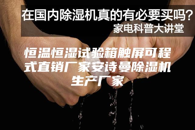 恒温恒湿试验箱触屏可程式直销厂家安诗曼除湿机生产厂家