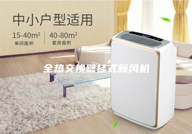 全热交换壁挂式新风机