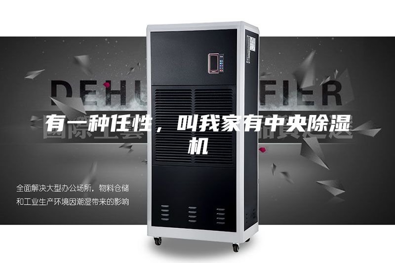 有一种任性，叫我家有中央除湿机