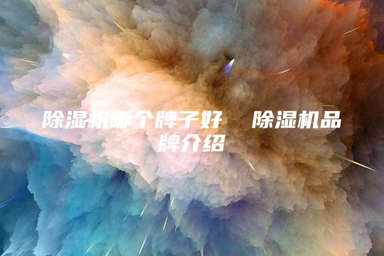除湿机哪个牌子好  除湿机品牌介绍