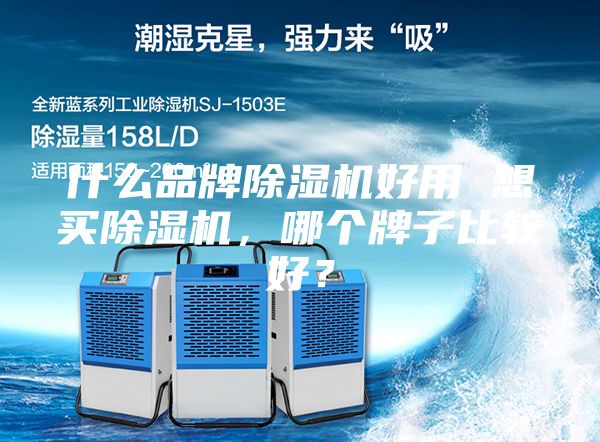 什么品牌除湿机好用 想买除湿机，哪个牌子比较好？