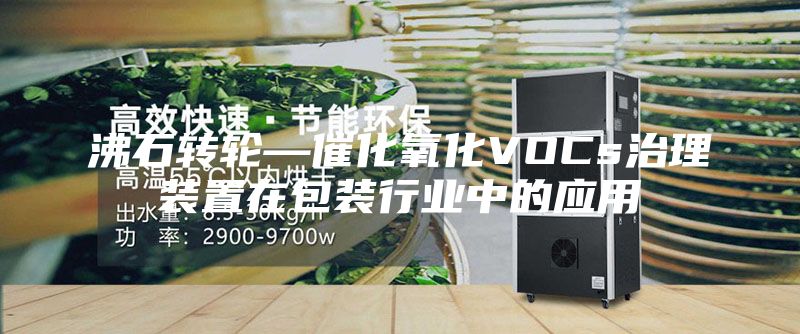 沸石转轮—催化氧化VOCs治理装置在包装行业中的应用