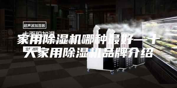 家用除湿机哪种最好—十大家用除湿机品牌介绍
