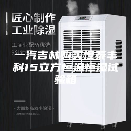 一汽吉林购买恒泰丰科15立方恒温恒湿试验箱