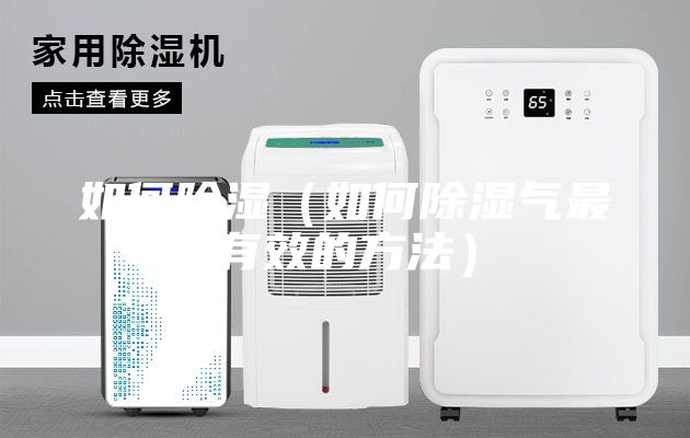 如何除湿（如何除湿气最有效的方法）