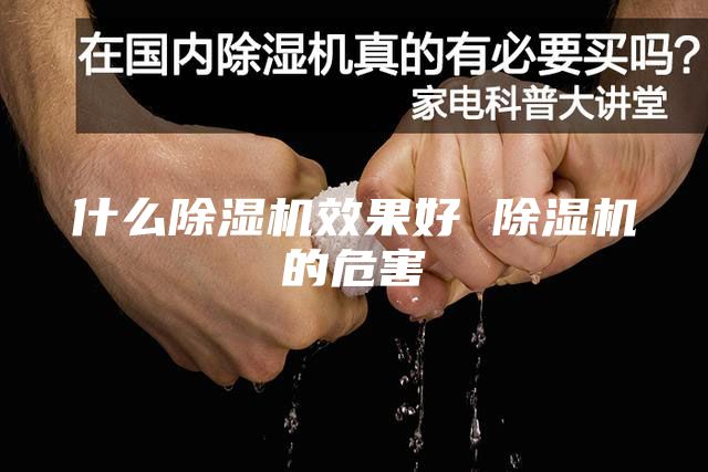 什么除湿机效果好 除湿机的危害