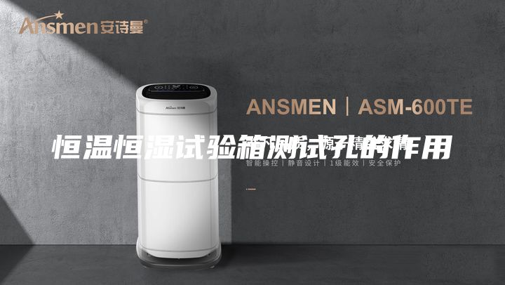 恒温恒湿试验箱测试孔的作用