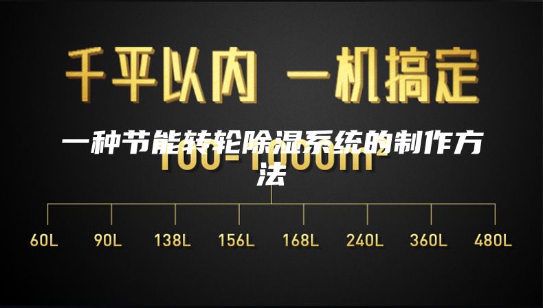 一种节能转轮除湿系统的制作方法