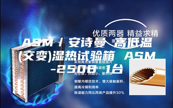 ASM／安诗曼 高低温(交变)湿热试验箱 ASM-250B 1台