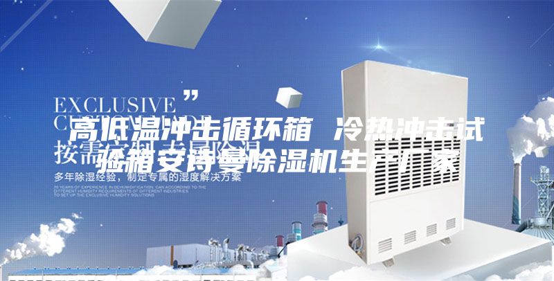 高低温冲击循环箱 冷热冲击试验箱安诗曼除湿机生产厂家