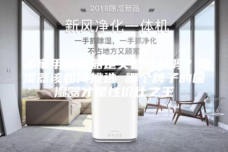 《家用吸湿器是交智商税吗？吸湿器该如何挑选 哪个牌子的吸湿器才是性价比之王