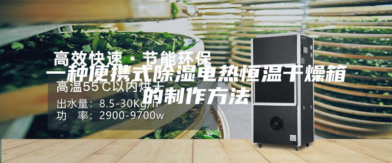 一种便携式除湿电热恒温干燥箱的制作方法