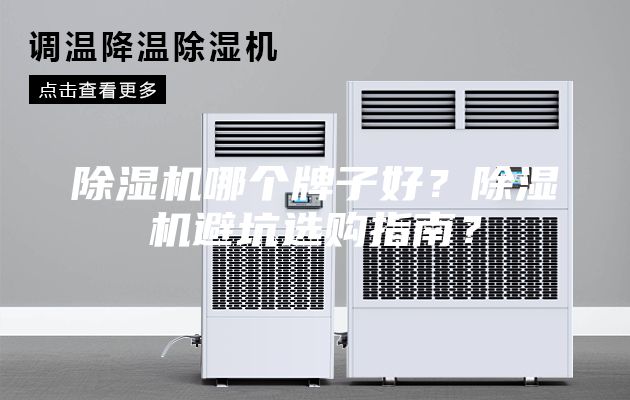 除湿机哪个牌子好？除湿机避坑选购指南？