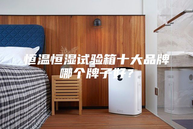 恒温恒湿试验箱十大品牌哪个牌子好？