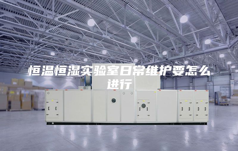 恒温恒湿实验室日常维护要怎么进行