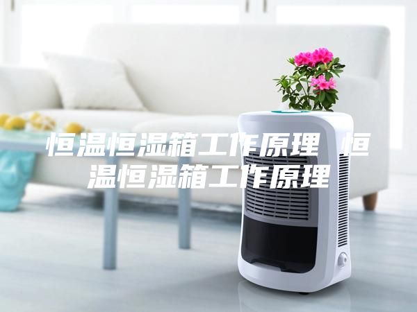 恒温恒湿箱工作原理 恒温恒湿箱工作原理