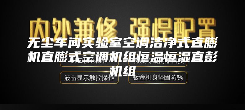 无尘车间实验室空调洁净式直膨机直膨式空调机组恒温恒湿直彭机组
