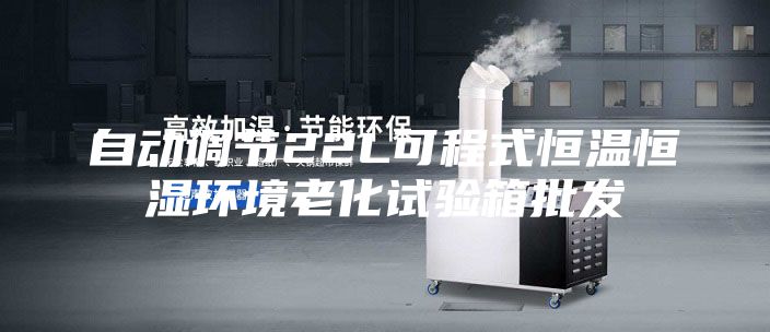 自动调节22L可程式恒温恒湿环境老化试验箱批发