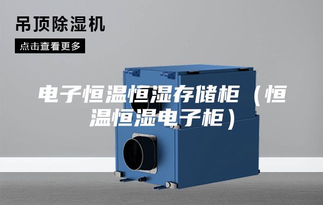 电子恒温恒湿存储柜（恒温恒湿电子柜）