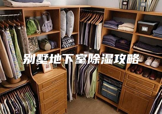 别墅地下室除湿攻略