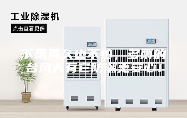 下雨再久也不怕，多雨的台风天有它防潮更安心！