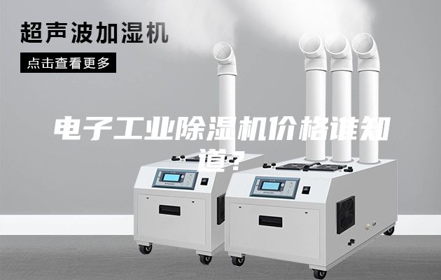 电子工业除湿机价格谁知道？