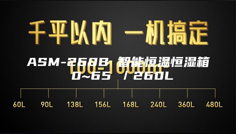 ASM-260B 智能恒温恒湿箱 0~65℃／260L