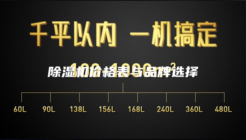 除湿机价格表与品牌选择