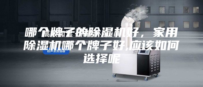 哪个牌子的除湿机好，家用除湿机哪个牌子好,应该如何选择呢