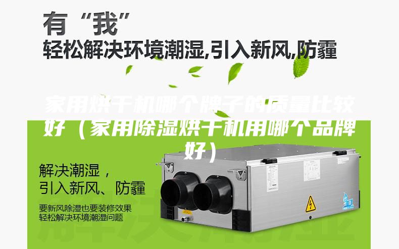 家用烘干机哪个牌子的质量比较好（家用除湿烘干机用哪个品牌好）