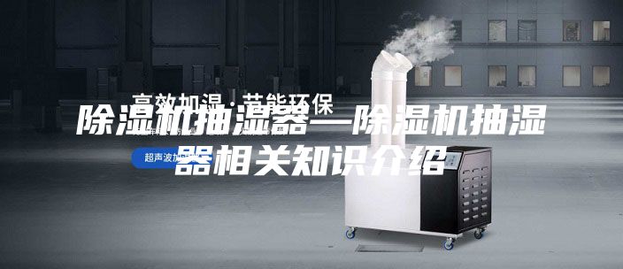 除湿机抽湿器—除湿机抽湿器相关知识介绍