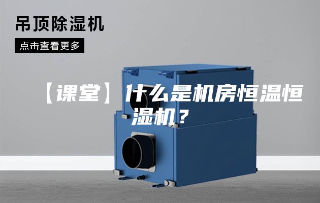 【课堂】什么是机房恒温恒湿机？
