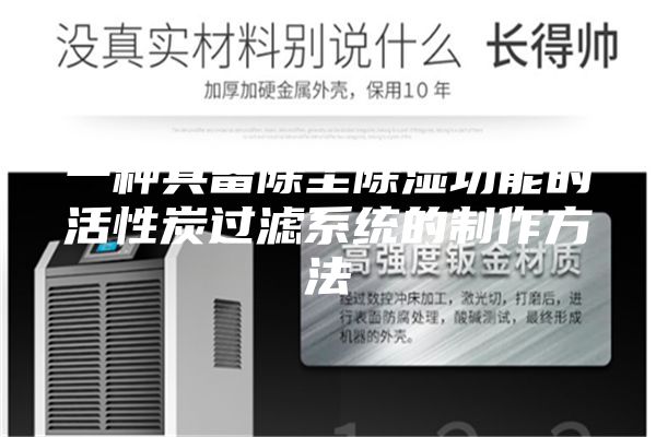 一种具备除尘除湿功能的活性炭过滤系统的制作方法